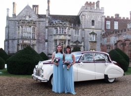 Classic car for weddings in Cambridge